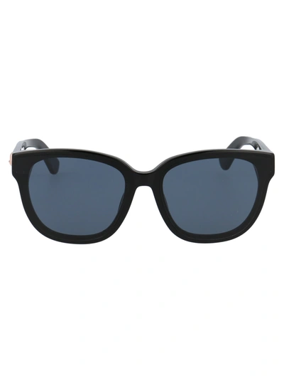 Shop Moschino Mos060/s Sunglasses In 807ir Black