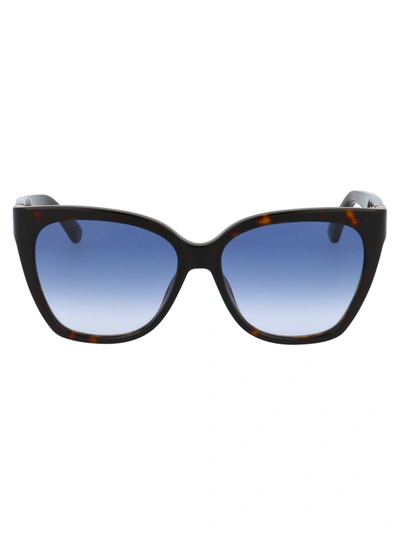 Shop Moschino Mos066/s Sunglasses In 086dg Hvn