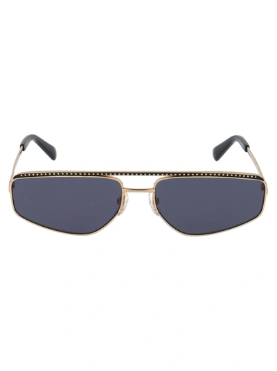 Shop Moschino Mos053/s Sunglasses In 000ir Rose Gold