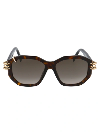 Shop Givenchy Gv 7175/g/s Sunglasses In 086ha Hvn