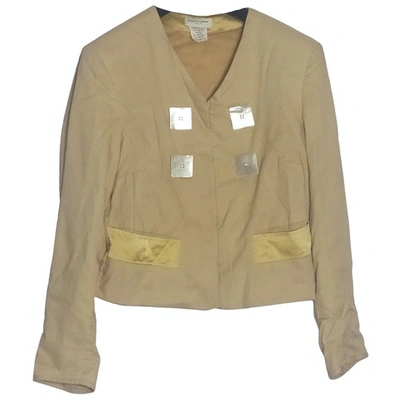 Pre-owned Dries Van Noten Jacket In Beige