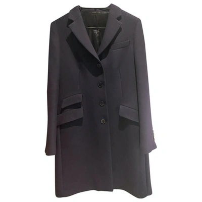Pre-owned Paul Smith Blue Wool Coat
