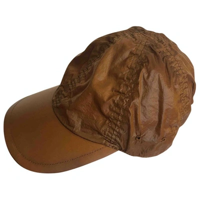 Pre-owned Alyx Camel Hat & Pull On Hat
