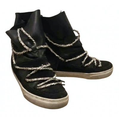 Pre-owned Ikkii Black Boots