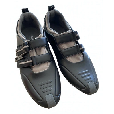 Pre-owned Ermenegildo Zegna Low Trainers In Black