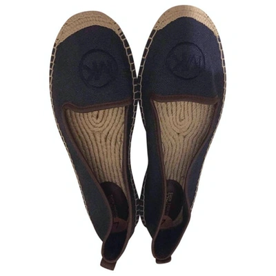 Pre-owned Michael Kors Blue Cloth Espadrilles