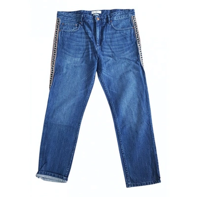 Pre-owned Isabel Marant Étoile Blue Cotton Jeans