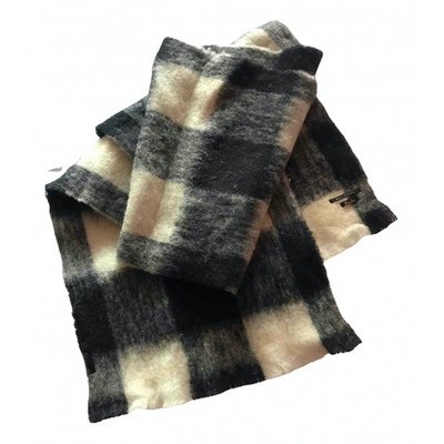 Pre-owned Maison Scotch Wool Scarf In Multicolour