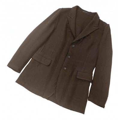 Pre-owned Y's Brown Wool Jacket