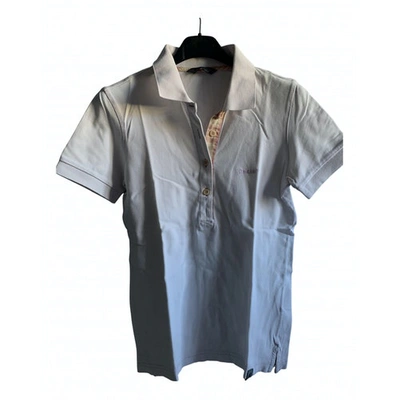 Pre-owned Belstaff White Cotton Top