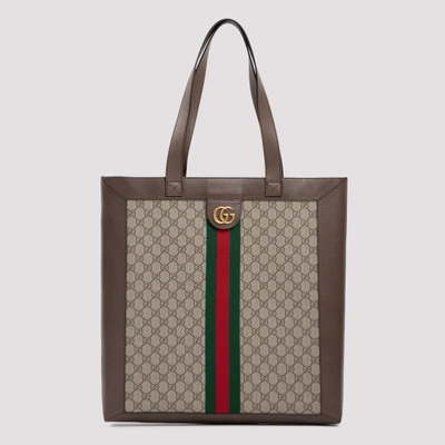 Shop Gucci Gucc In Beige/ New Acero