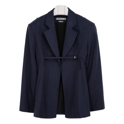 Shop Jacquemus Jacquemu In Dark Blue