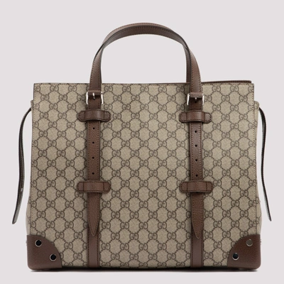 Shop Gucci Gucc In Beige/ New Acero