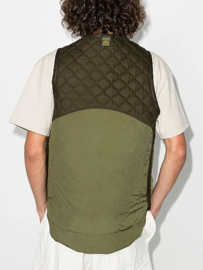 Shop Nicholas Daley X Lavenham Engineers Gilet In Green