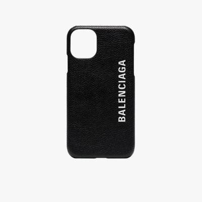 Balenciaga Black Cash Leather Iphone 11 Css Case | ModeSens
