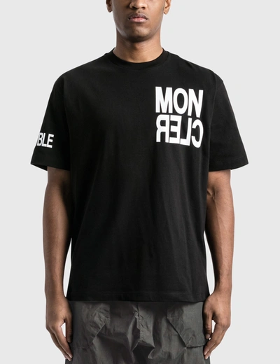 Shop Moncler Grenoble T-shirt In Black