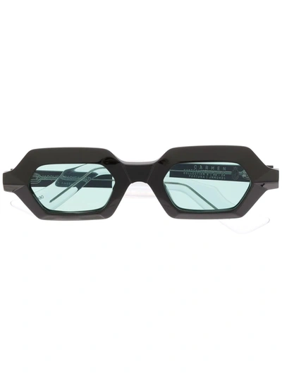 Shop Jacques Marie Mage Carmen Round-frame Sunglasses In Black