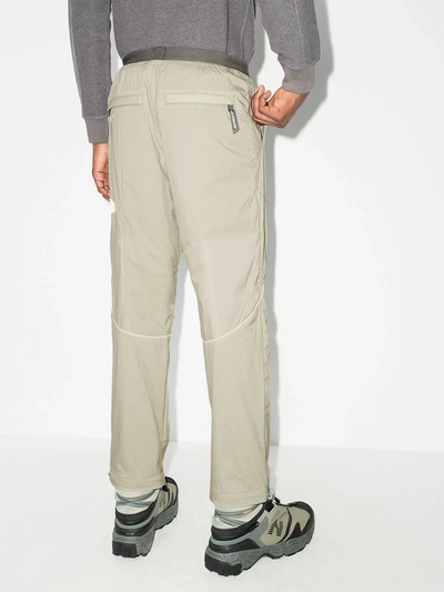 Shop And Wander Beige Alpha Performance Trousers In Neutrals
