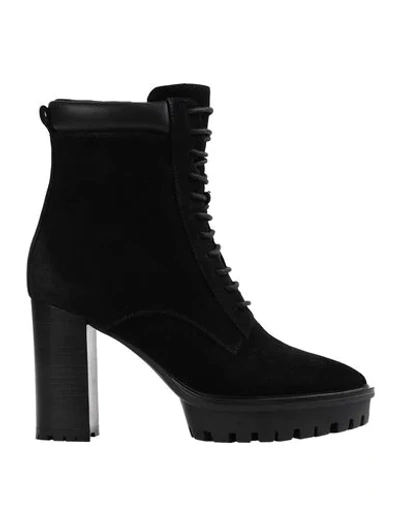 Shop Bruno Premi Woman Ankle Boots Black Size 10 Bovine Leather