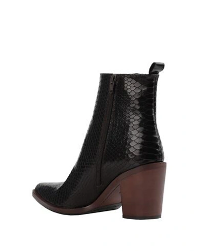 Shop Bruno Premi Woman Ankle Boots Dark Brown Size 7 Bovine Leather