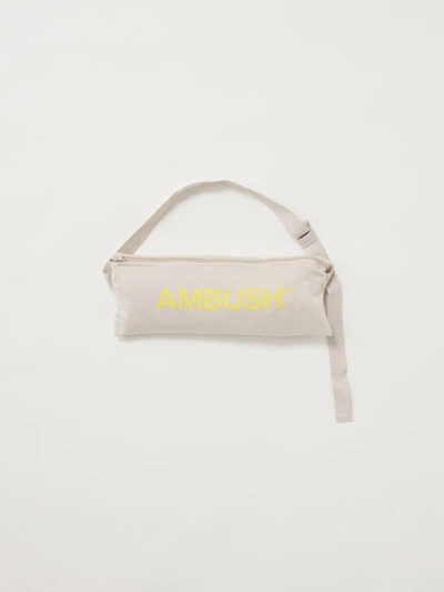 Shop Ambush Logo T-shirt In Beige