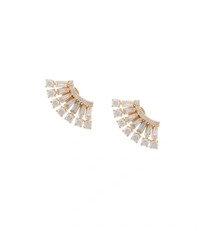 Shop Anita Ko Ava Earrings In Gold