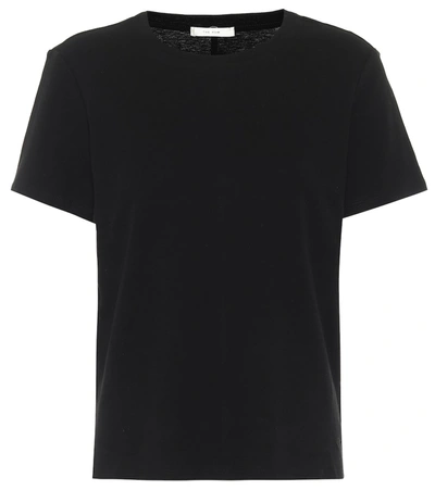 Shop The Row Ankara Cotton And Cashmere T-shirt In Black