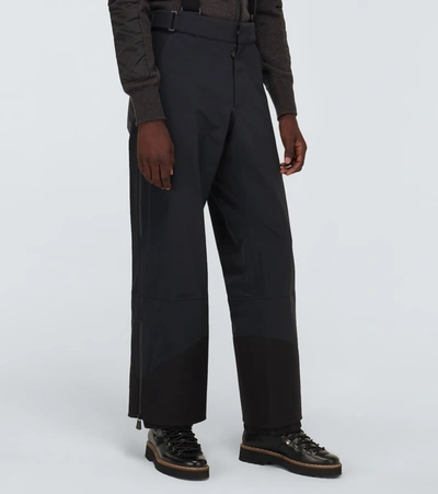 Shop Moncler Technical Ski Pants In Black