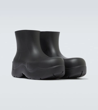 Shop Bottega Veneta Bv Puddle Boots In Black