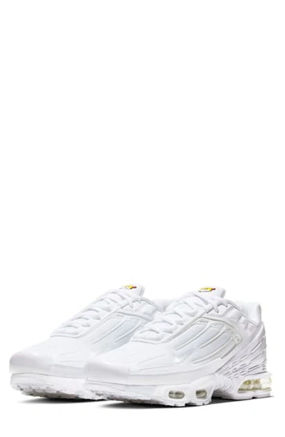 Shop Nike Air Max Plus Iii Sneaker In White/ White/ Vast Grey