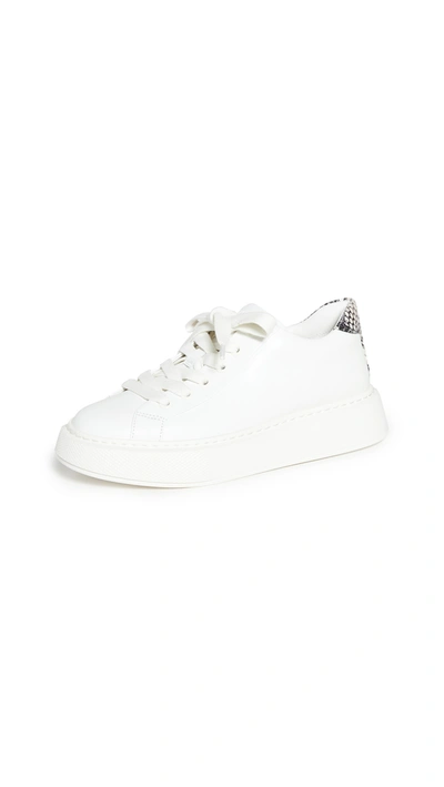 Shop Vince Rhea Sneakers In White