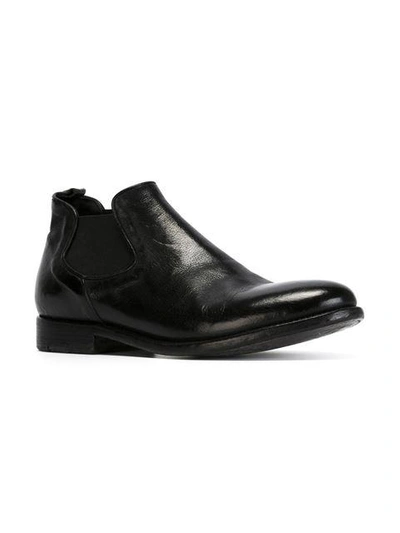 Shop Alberto Fasciani Classic Chelsea Boots In Black