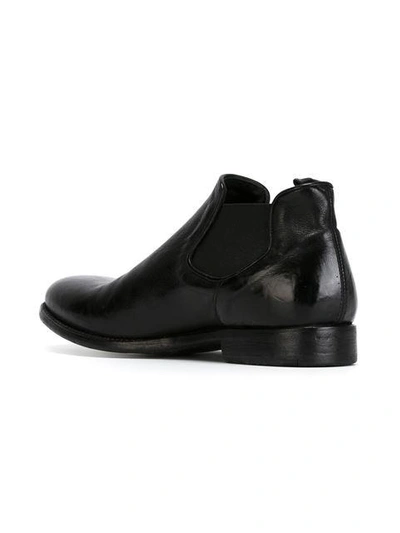 Shop Alberto Fasciani Classic Chelsea Boots In Black