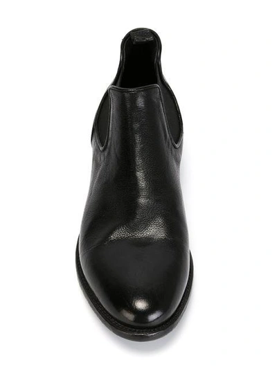 Shop Alberto Fasciani Classic Chelsea Boots In Black