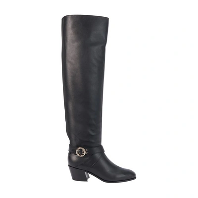 Shop Jimmy Choo Beca 45 Boots In Black