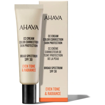 Shop Ahava Cc Cream Spf30 Colour Correction 30ml