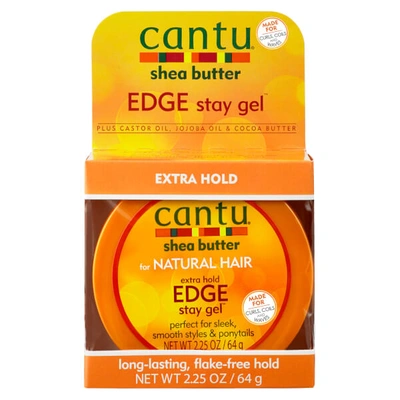Shop Cantu Shea Butter For Natural Hair Extra Hold Edge Stay Gel