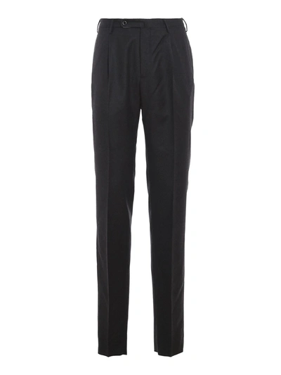 Shop Incotex Super 100's Trousers In Grey
