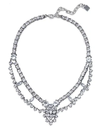 Shop Dannijo Necklaces In Silver