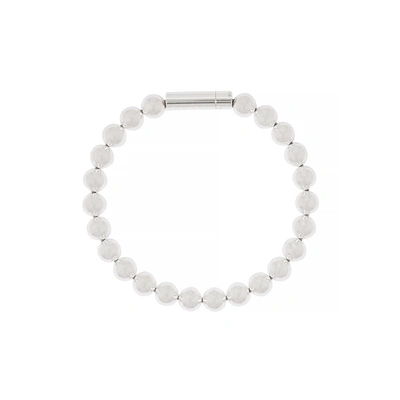 Shop Le Gramme 47g Polished Sterling Silver Beads Bracelet