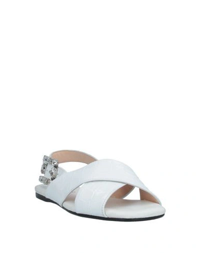 Shop Anna Baiguera Sandals In White
