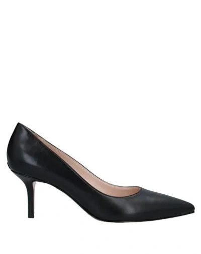 Shop Liu •jo Woman Pumps Black Size 8 Soft Leather