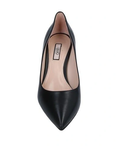 Shop Liu •jo Woman Pumps Black Size 8 Soft Leather