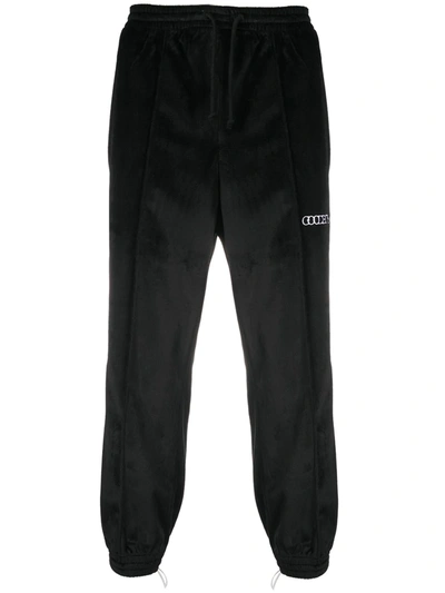 Shop Goodboy Cropped Track Trousers In Black