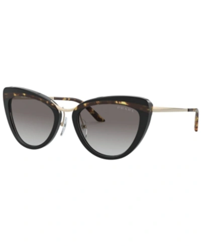Shop Prada Women's Sunglasses, Pr 25xs 55 In Black/havana/black