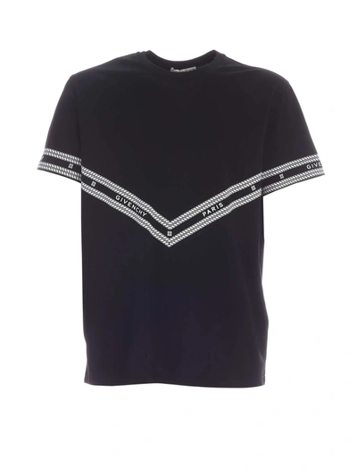 Shop Givenchy Black T-shirt With Print
