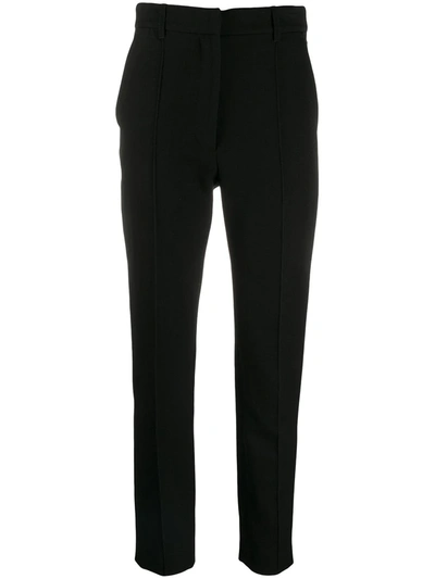 Shop Ann Demeulemeester Slim Fit Trousers In Black