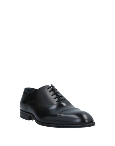 Corvari Lace-up Shoes In Black