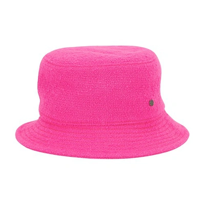 Shop Maison Michel Jason Wool Fluo Hat In Fluo Pink