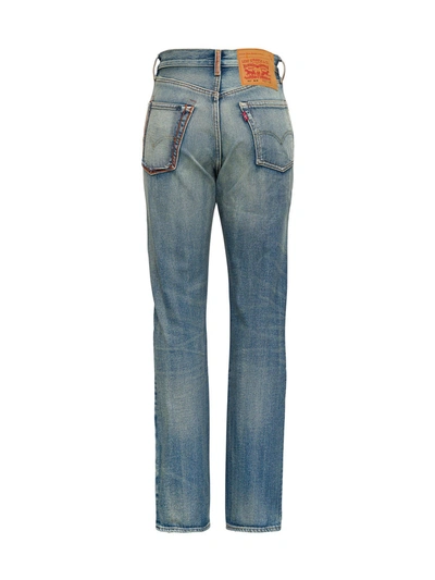 Shop Heron Preston Levi's® X  501 Denim Pants In Blu